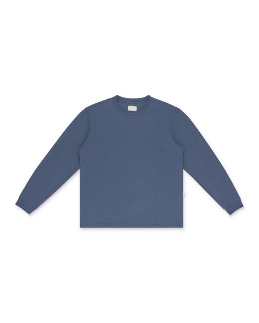 Aimé Leon Dore Blue Tan Drop Needle Uniform T-Shirt for men