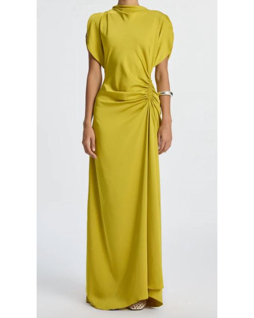 A.L.C. Yellow Nadia Long Gown