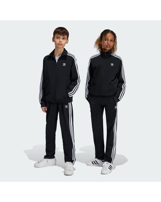 Adidas Black Kids' Adicolor Firebird Pants for men