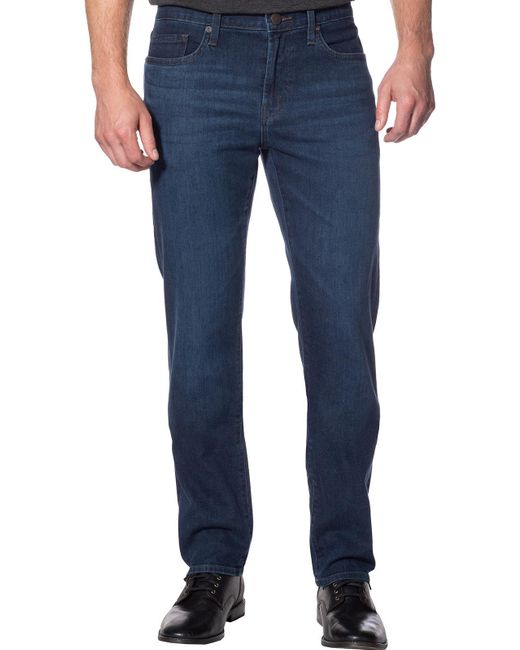 J Brand Blue Tyler Denim Medium Wash Straight Leg Jeans for men