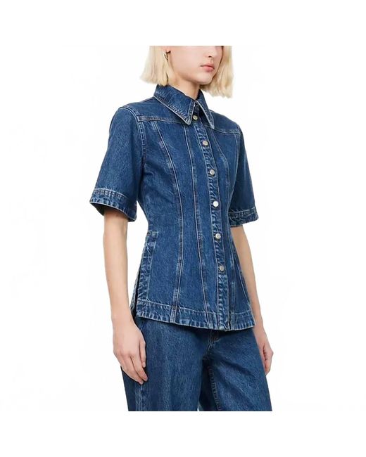 Dala Blue Ripple Shirt