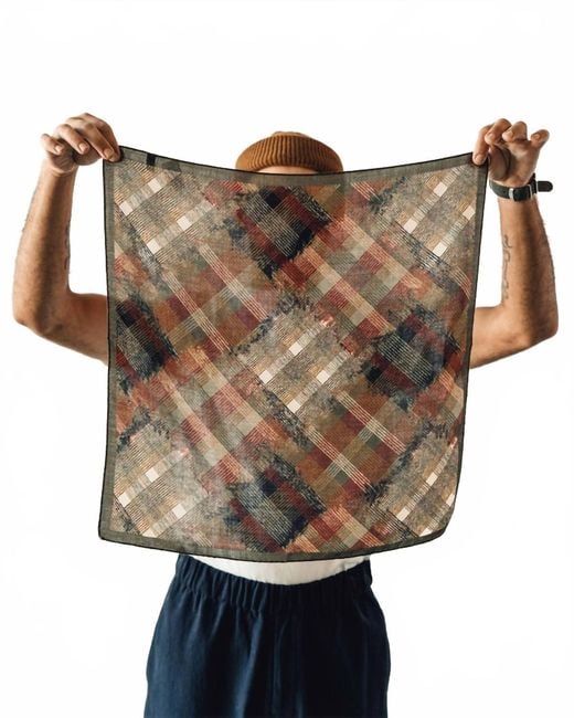 Engineered Garments Brown Neckerchief for men