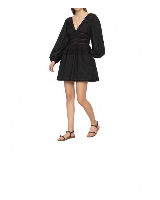 Sea Black Nomi Solid Tunic Dress