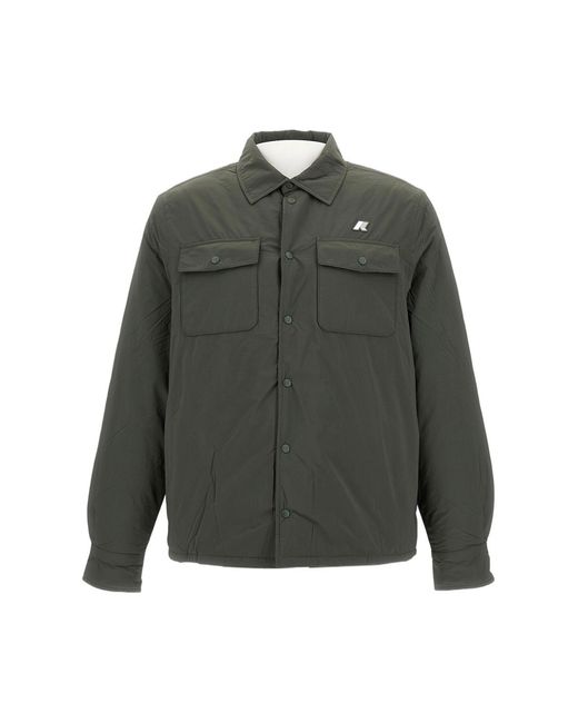 K-Way Green Umbert Nylon Jacket for men