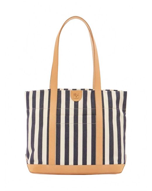 Il Bisonte White Caramella Medium Tote Bag