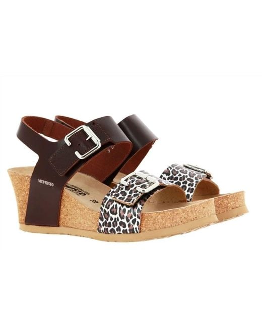 Mephisto Black Lissandra Sandals