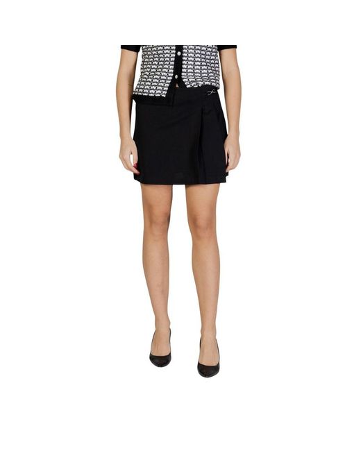 ONLY Black Recycled Polyester Mini Skirt