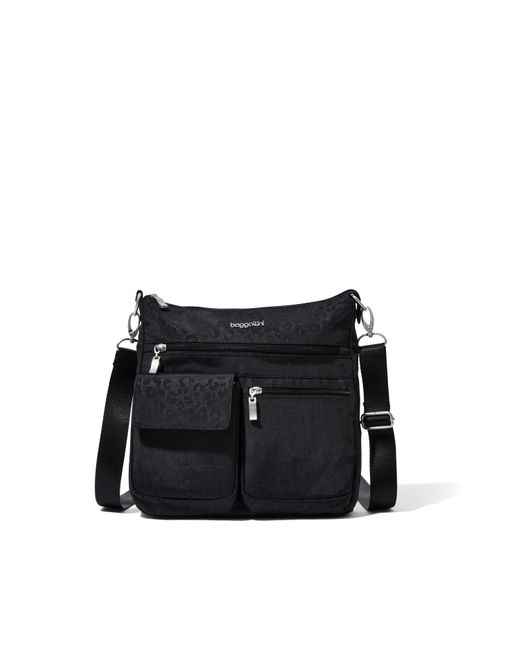 Baggallini Modern Everywhere Slim Crossbody in Black | Lyst