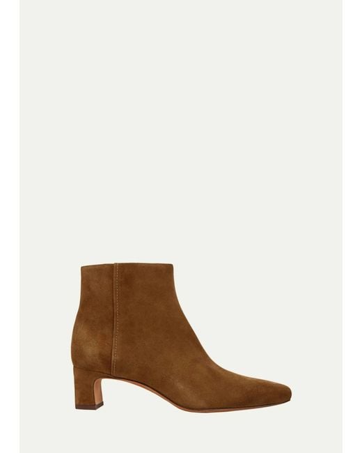 Vince Brown Silvana Suede Zip Boot