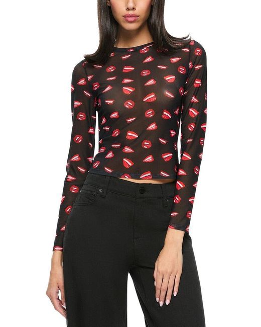 Alice + Olivia Multicolor Delaina Top
