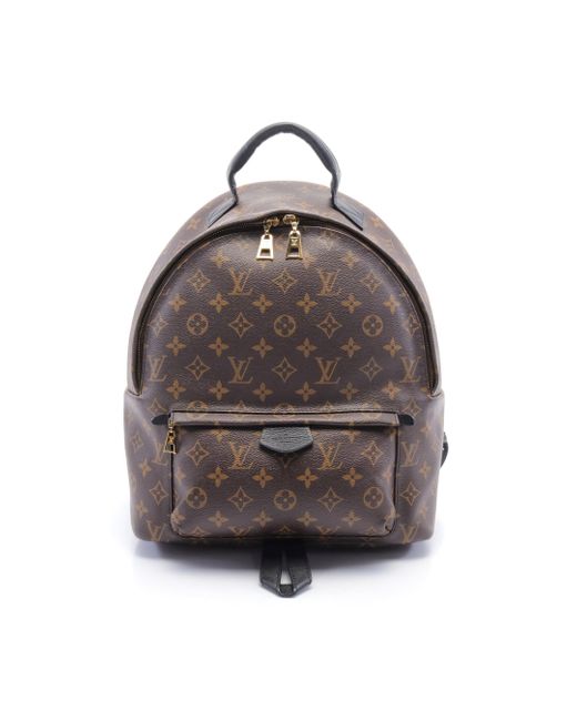Louis Vuitton Brown Palm Springs Backpack Mm Monogram Rucksack Pvc Leather