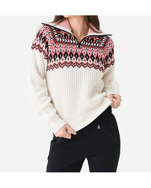 Bogner Dory Sweater in White Lyst