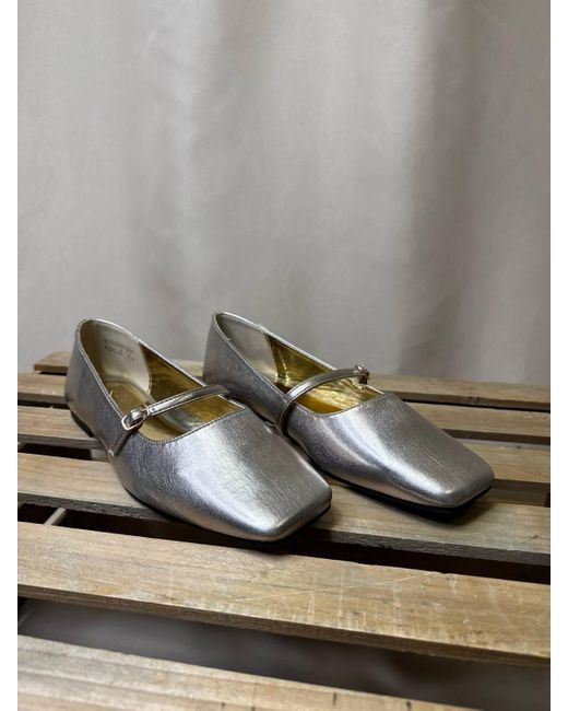 Shu Shop Metallic Adele Ballet Flats