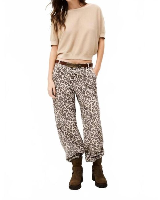 Ba&sh Natural Basem V-Neck Cardigan