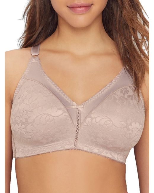 Bali Brown Double Support Wire-free Bra