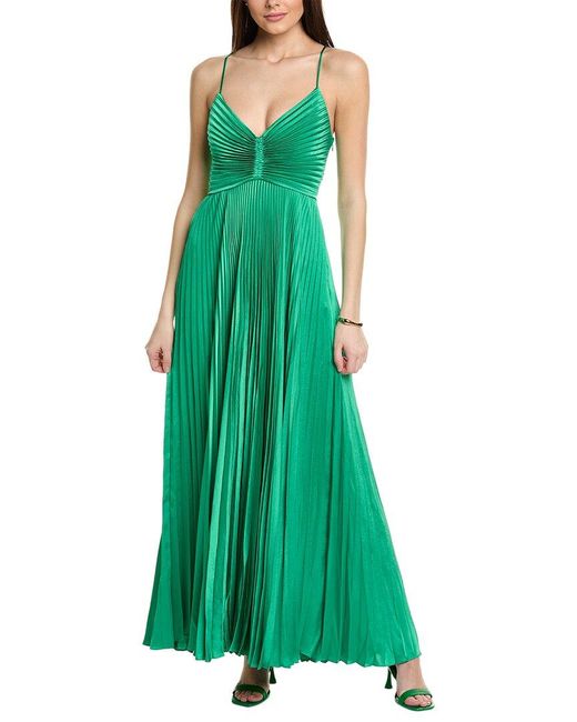 A.L.C. Green Aries Maxi Dress