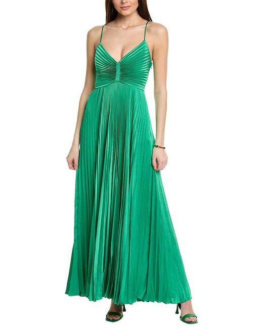 slim fit dress slacks Aura Lime Green Halter-Neck Cut-Out Split Maxi Dress  Club L London