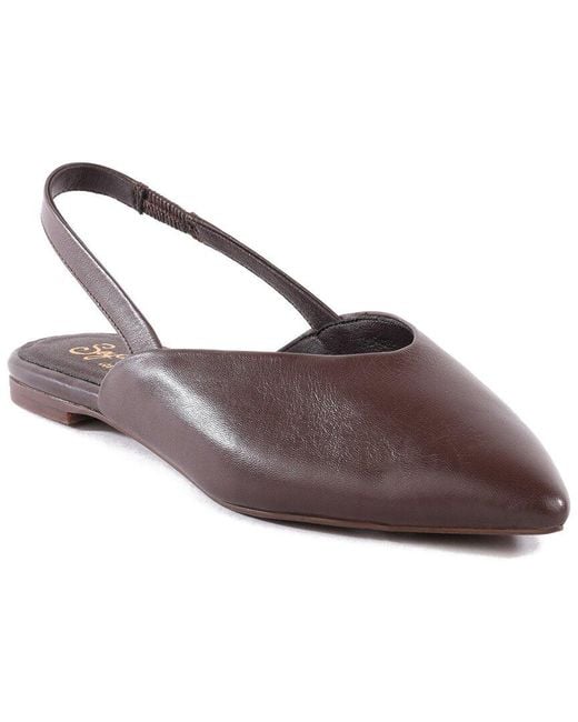 Seychelles Brown Holli Leather Flat