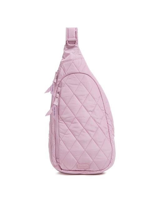 Vera Bradley Pink Ultralight Essential Sling Backpack