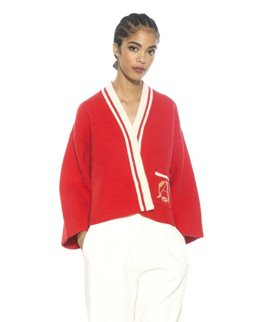 Alexia Admor Red Gabbi Jacket