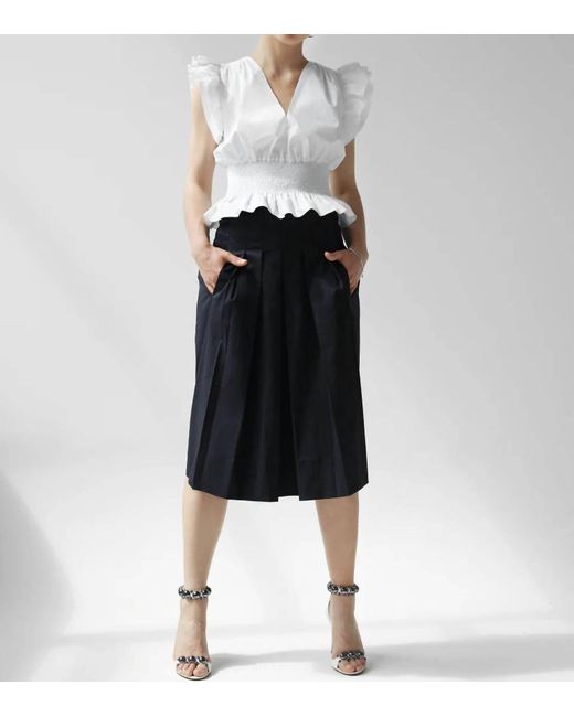 Monica Nera Black Charlotte Skirt