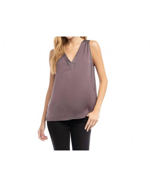 Naked Zebra Purple Tank Top