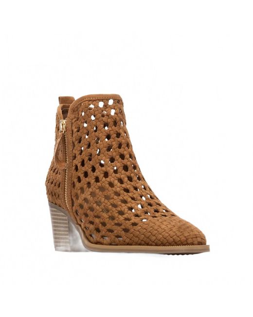 Xti Brown Ankle Boots