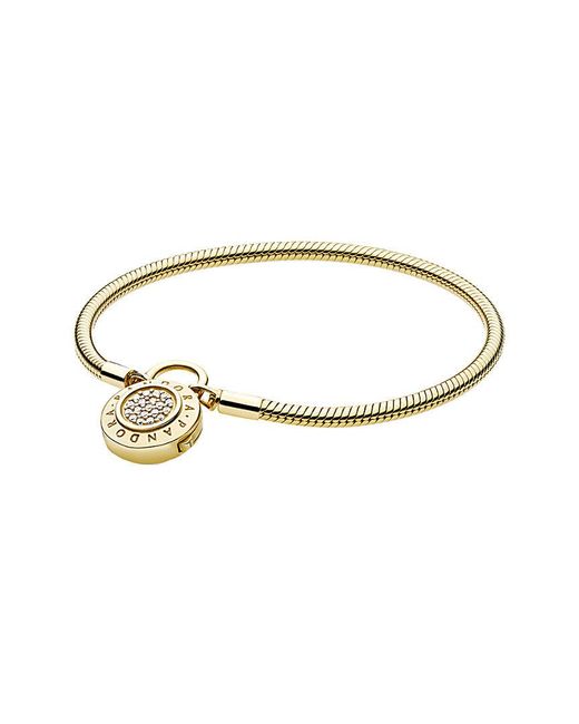 Cz Pave Snake Chain Bracelet 