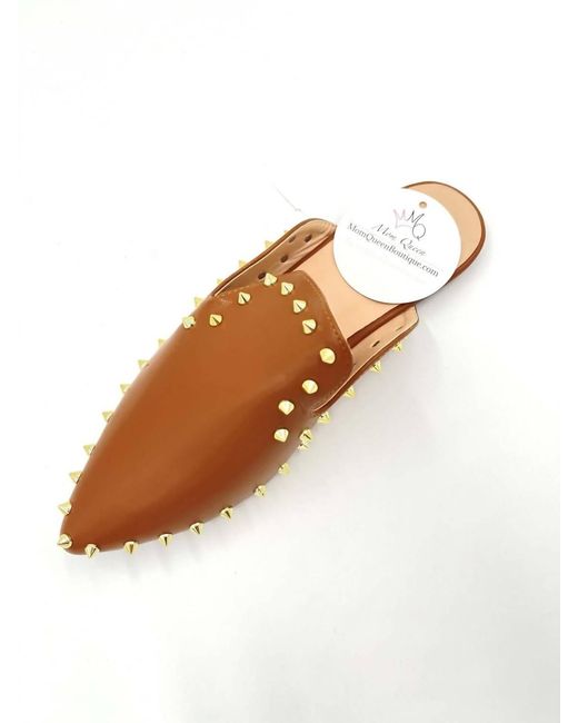 Camel Threads Brown Camel Clair Slides