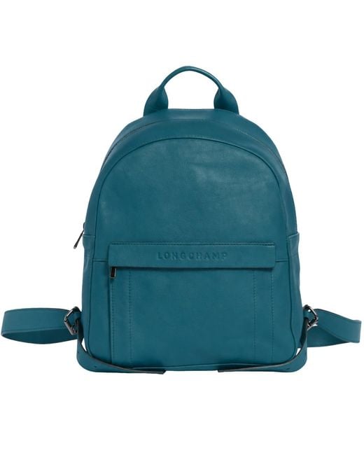 Longchamp Blue 3D Small Backpack