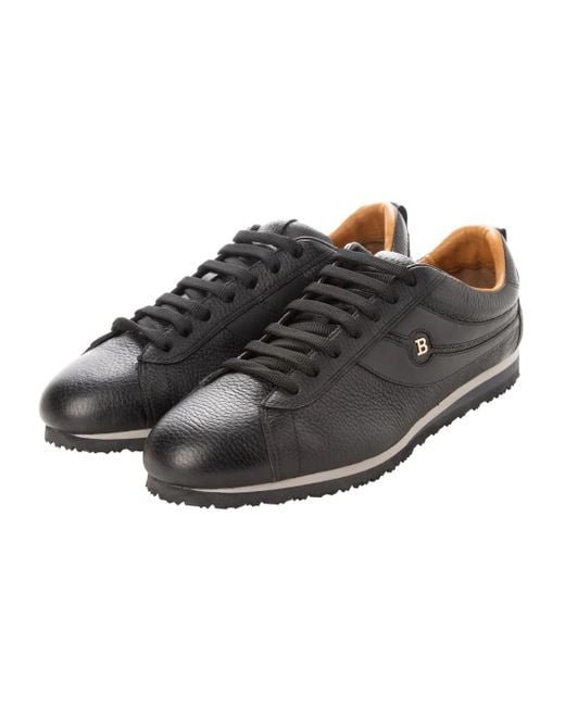 Bally Black Bredy 6228446 Leather Sneakers for men