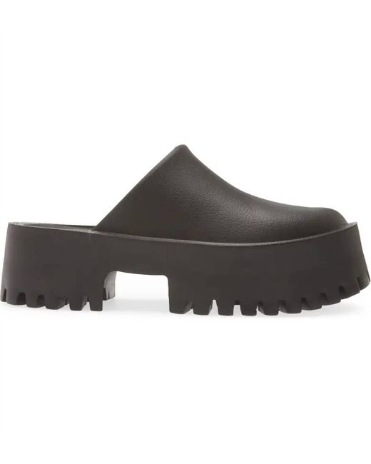 Jeffrey Campbell Brown Clogge Chunky Platform Mule Sandals