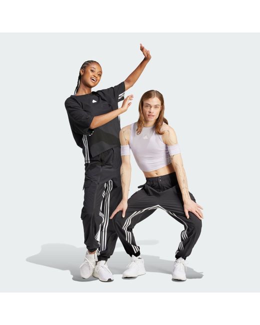 Adidas Black Dance All-gender Versatile Woven Cargo Pants