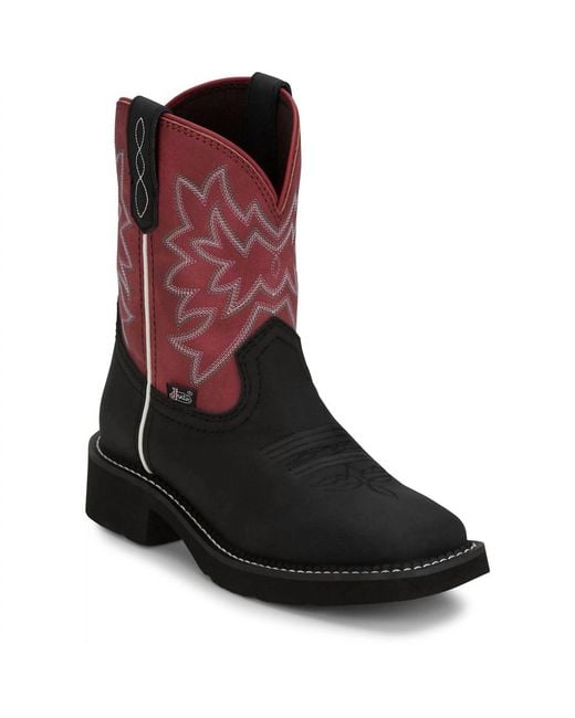 Justin Brown Widow Western Boot