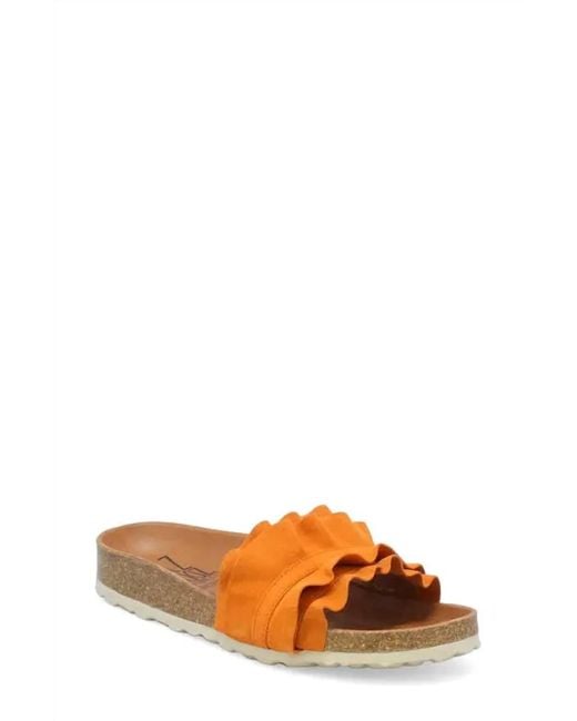 Miz Mooz Orange Rocio Sandals