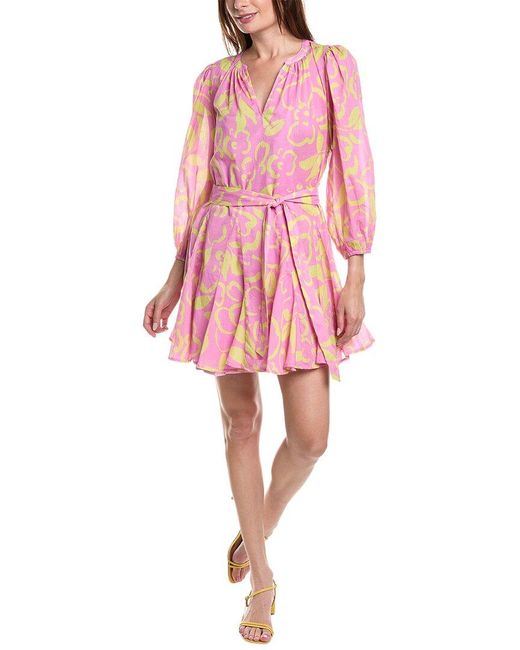 Velvet By Graham & Spencer Pink Kiki Mini Dress