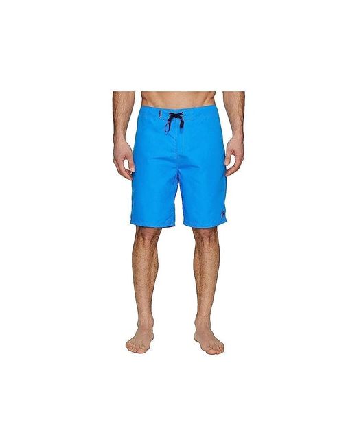 Hurley Blue One And Only 2.0 Boardshorts Drawstring Swimwear Ddr1354 for men