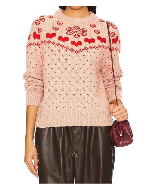 The Great Pink Sweetheart Pullover