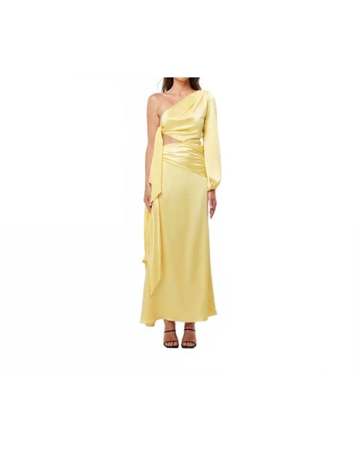 Elliatt Women's Yellow Memento Maxi Dress