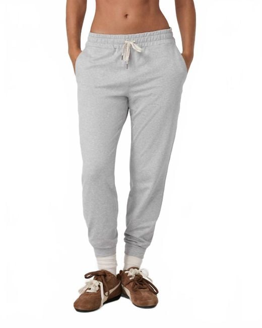 vuori Gray Performance Cropped Jogger