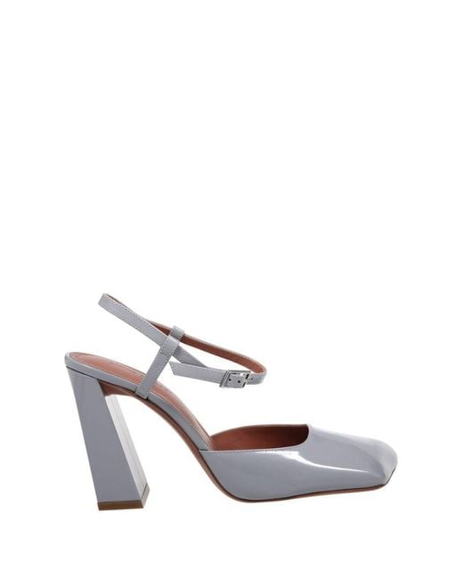 AMINA MUADDI White Charlotte Pumps 95