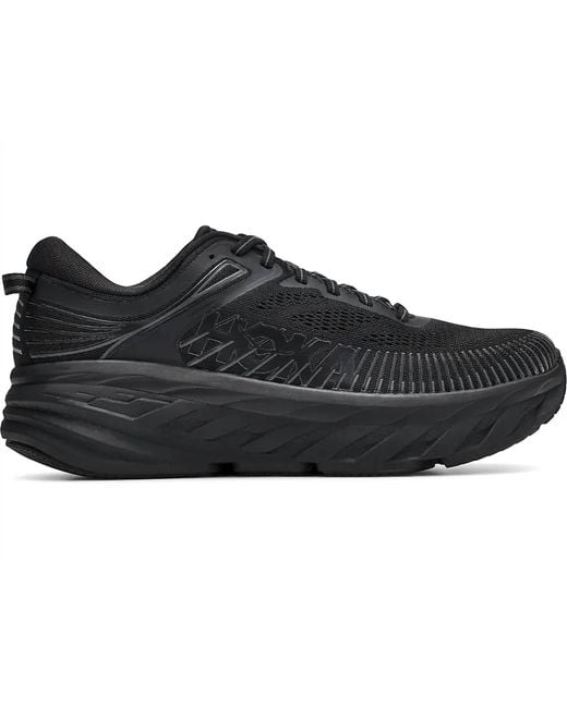 Hoka One One Black Bondi 7 Running Shoes for men