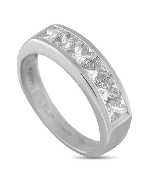 LB Exclusive Women's Metallic Platinum 1.50Ct Diamond Ring #5261