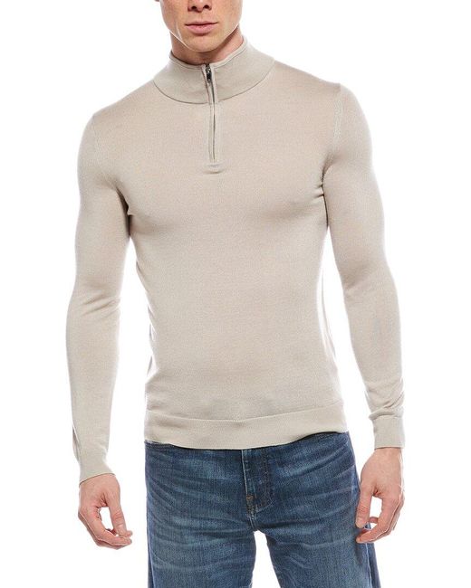 Reiss Blue Oe Blackhaller Funnel Top for men