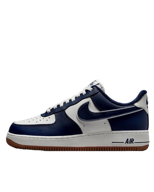 Nike Blue Air Force 1 '07 Lv8 Sail Midnight Dq7659-101 for men