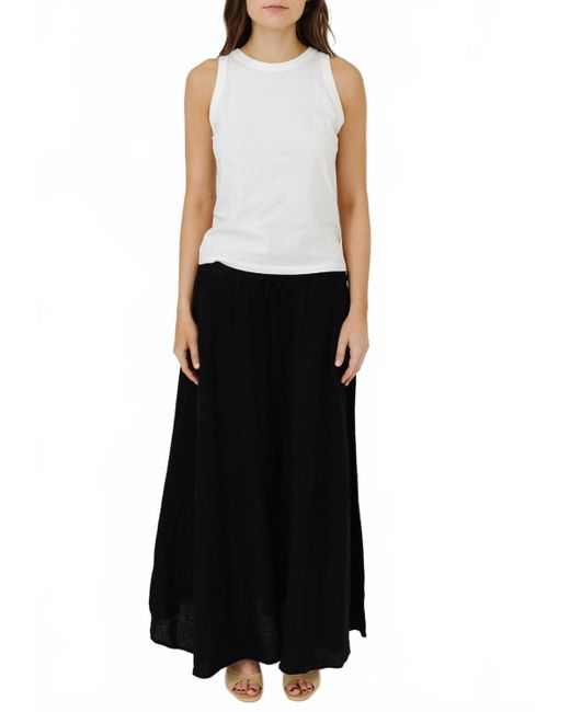 Velvet By Graham & Spencer Black Memphis Maxi Skirt