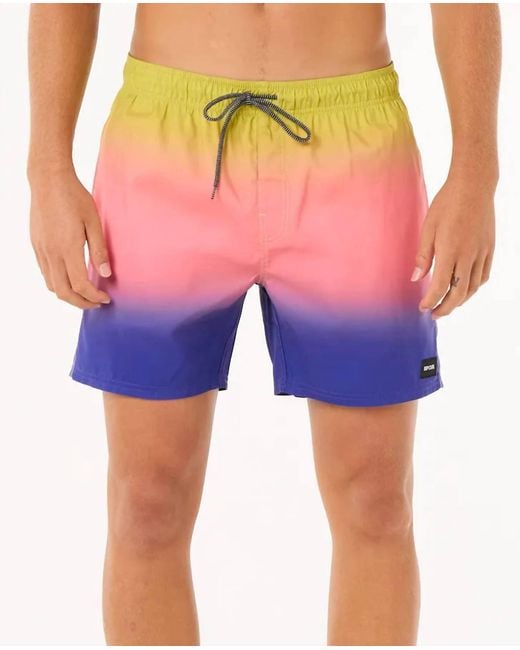 Rip Curl Blue Laze Fade Volley 16 Boardshorts for men