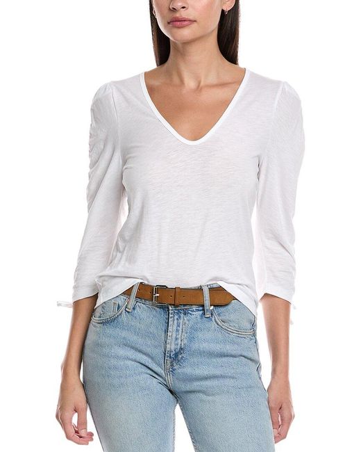 Nation Ltd White Prima Top