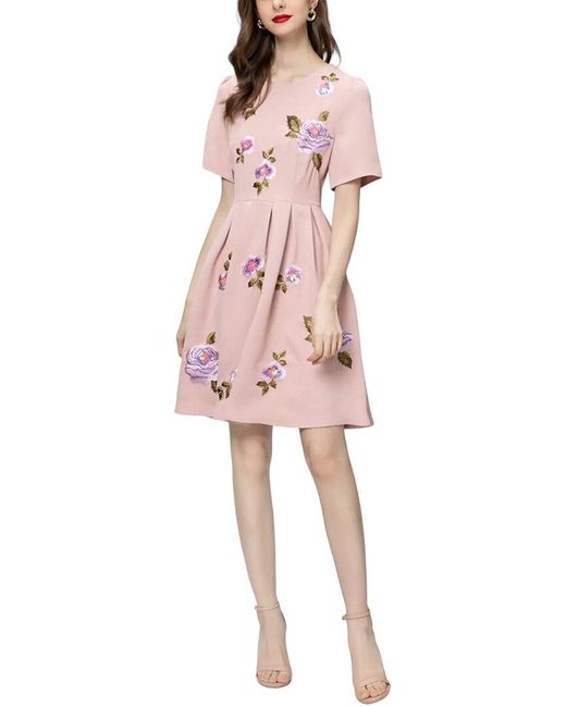BURRYCO Pink Mini Dress