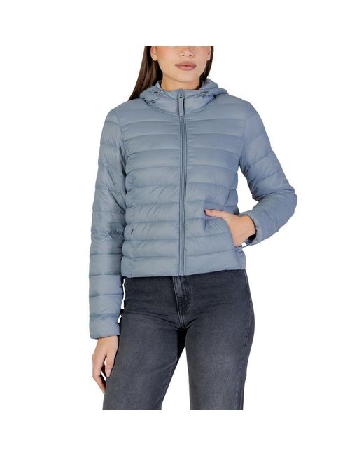 ONLY Blue Nylon Shell Jacket